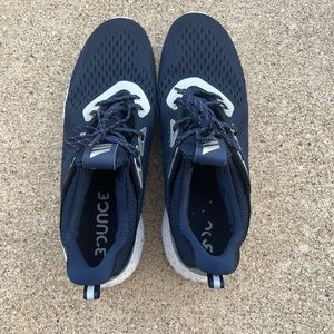 Adidas Alpha Bounce Men’s Athletic Shoe Sneaker Blue and White